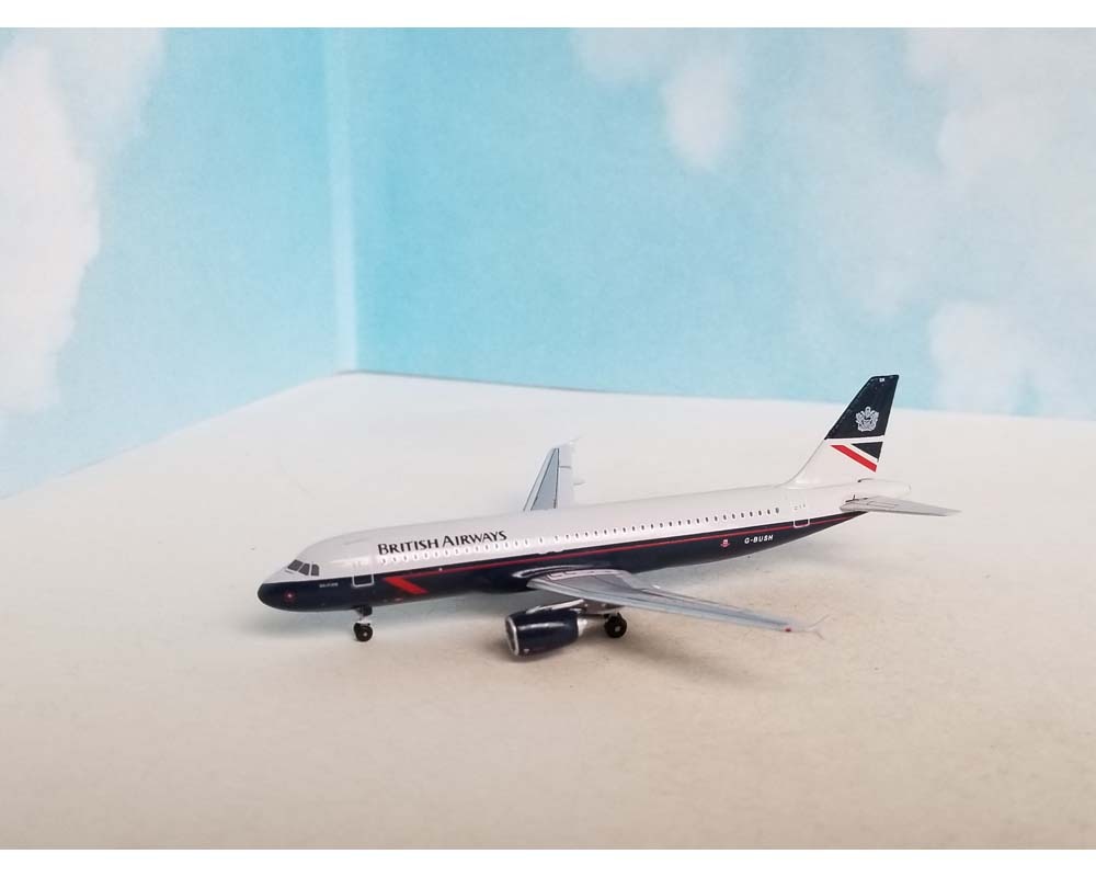 Aeroclassics 1:400 British Airways G-BUSH Airbus A320-200