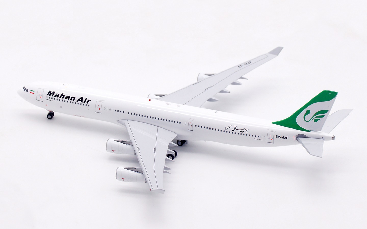 Aviation 400 1:400 Mahan Air EP-MJF Airbus A340-300 - Image 2