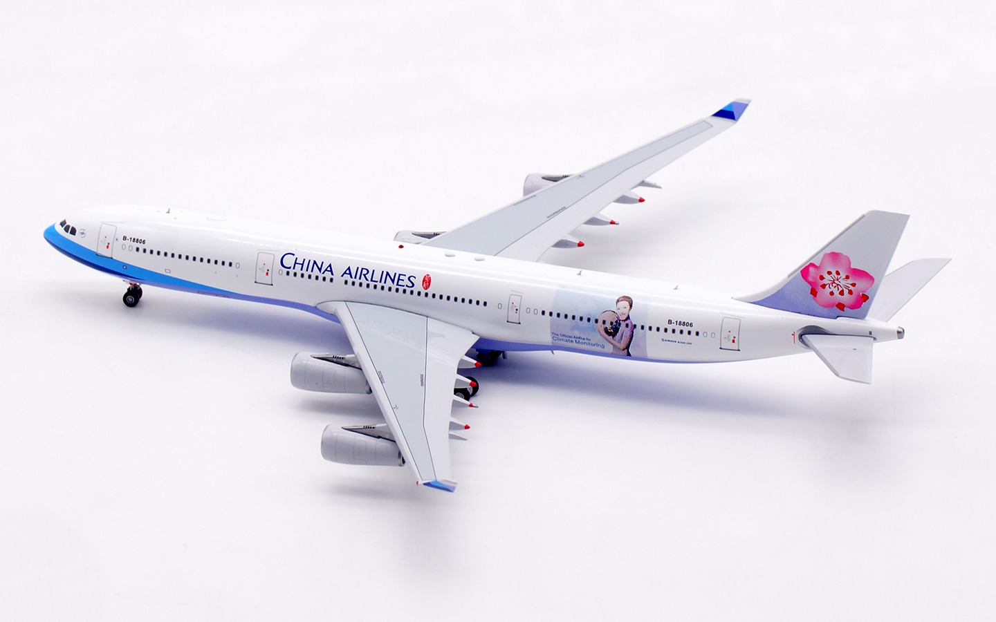 Aviation 400 1:400 China Airlines B-18806 Airbus A340-300 - Image 2