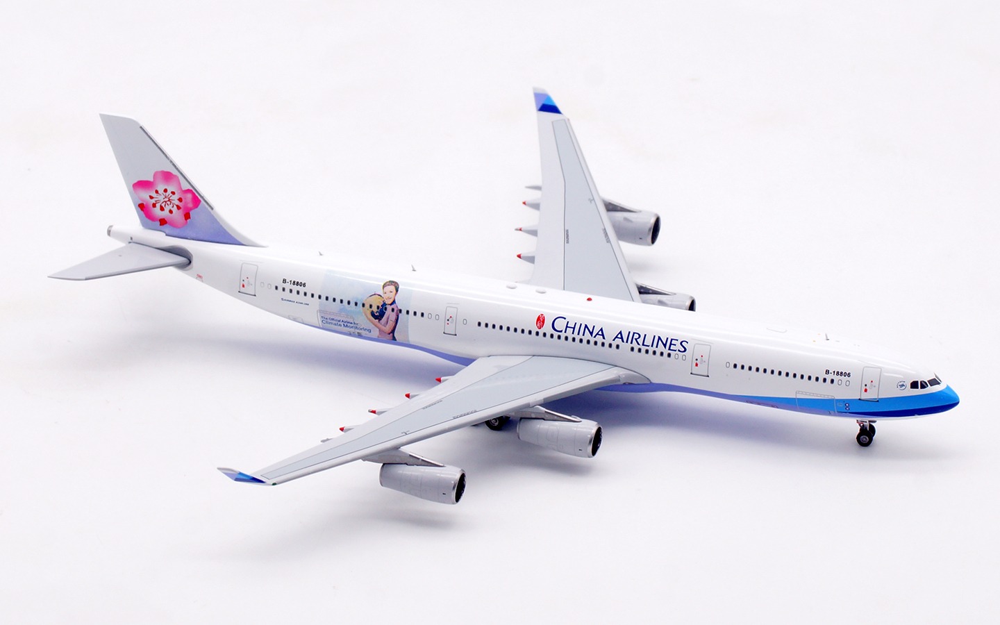 Aviation 400 1:400 China Airlines B-18806 Airbus A340-300 - Image 3