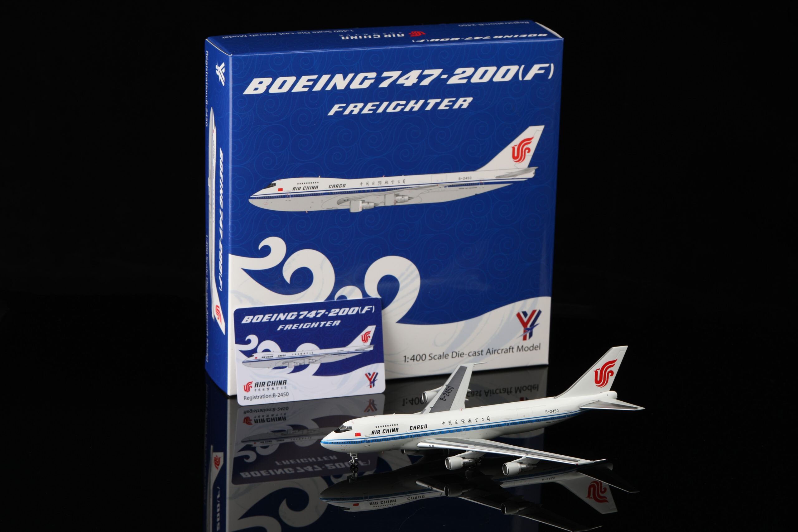 YY Wings 1:400 Air China Cargo B-2450 Boeing 747-200F