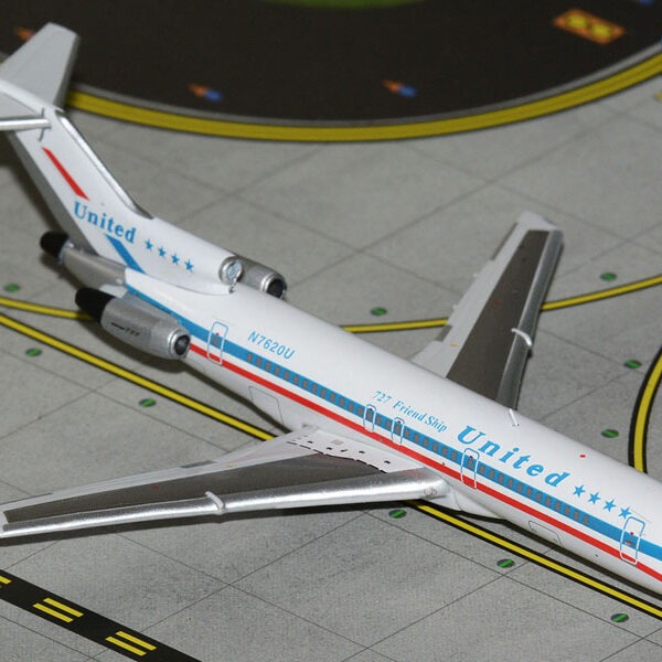 Gemini Jets 1:400 United Airlines N7620U Boeing 727-200