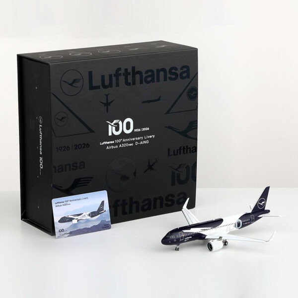 SQ Wings 1:200 Lufthansa D-AING Airbus A320-Neo [FLAPS DOWN]