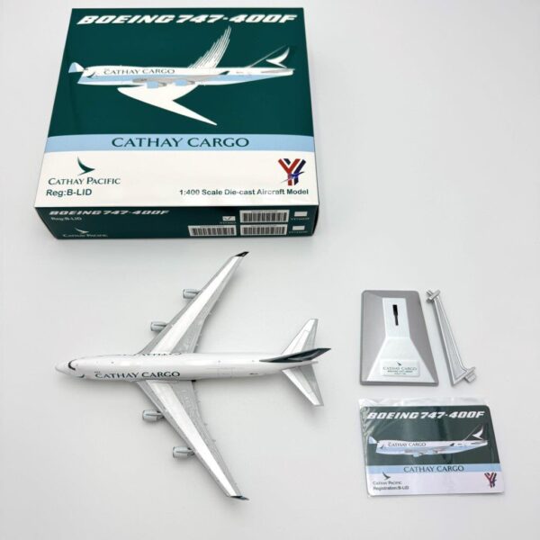 YY Wings 1:400 Cathay Pacific Cargo B-LID Boeing 747-400F