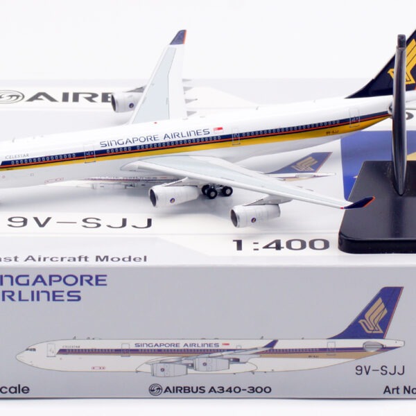 Aviation 400 1:400 Singapore Airlines 9V-SJJ Airbus A340-300