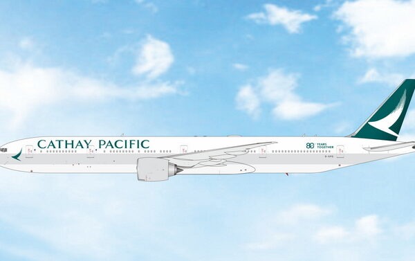 Phoenix 1:400 Cathay Pacific Airways B-KPO Boeing 777-300 *** PRE-ORDER - DUE JUNE / JULY 2026 ***