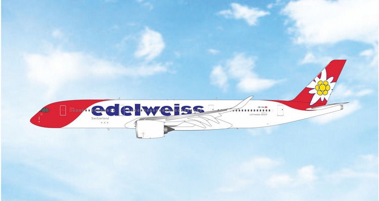 Phoenix 1:400 Edelweiss HB-IHA Airbus A350-900 *** PRE-ORDER - DUE JULY / AUGUST 2026 ***