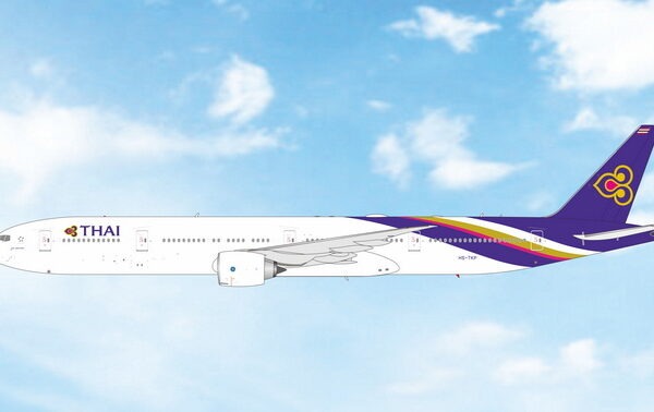 Phoenix 1:400 Thai International Airways HS-TKP Boeing 777-300 *** PRE-ORDER - DUE JUNE / JULY 2026 ***