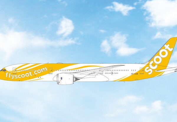 Phoenix 1:400 Scoot 9V-OJB Boeing 787-9 *** PRE-ORDER - DUE JUNE / JULY 2026 ***