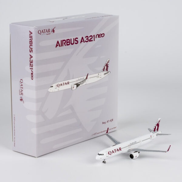 NG Models 1:400 Qatar Airways A7-AJB Airbus A321-Neo