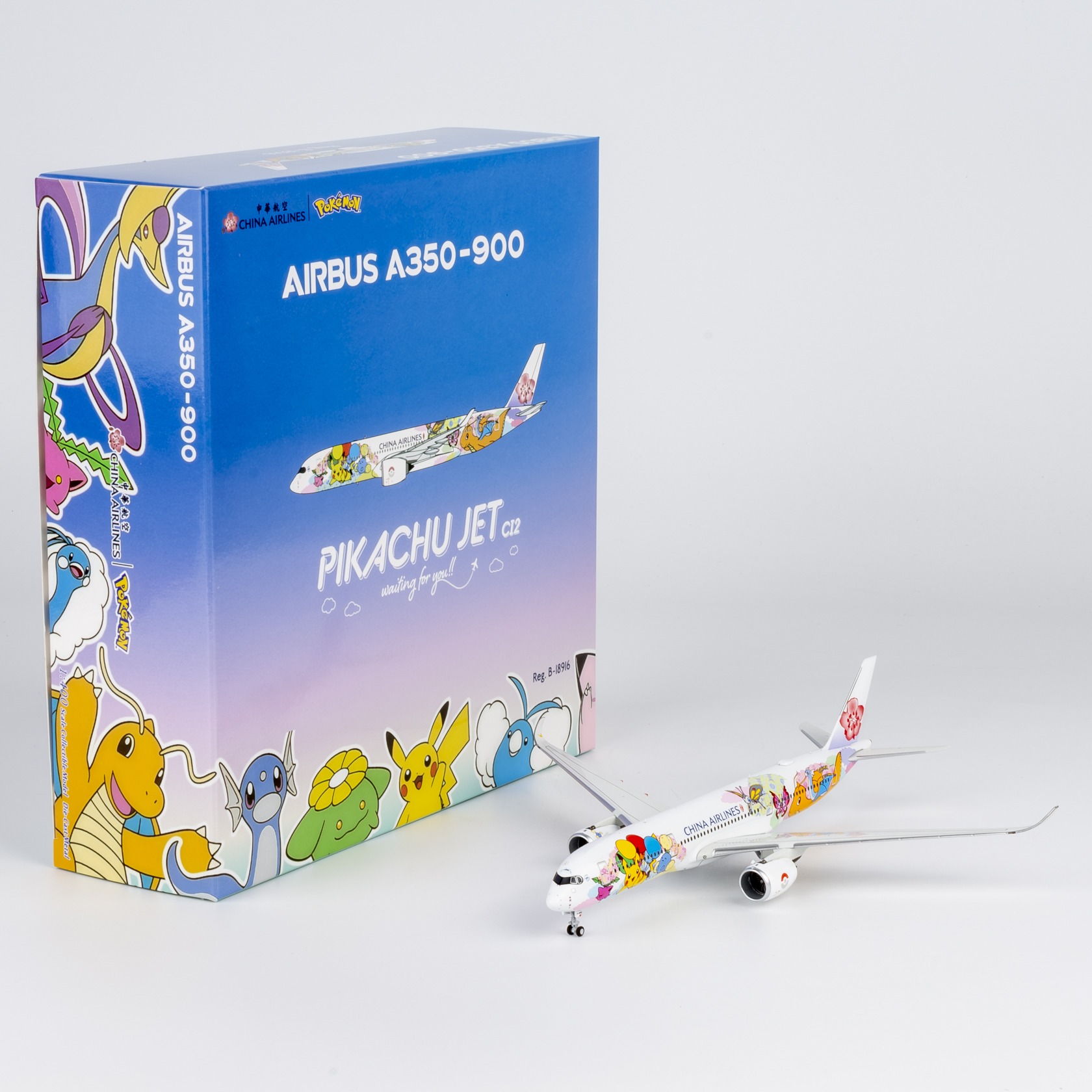 NG Models 1:400 China Airlines B-18916 Airbus A350-900