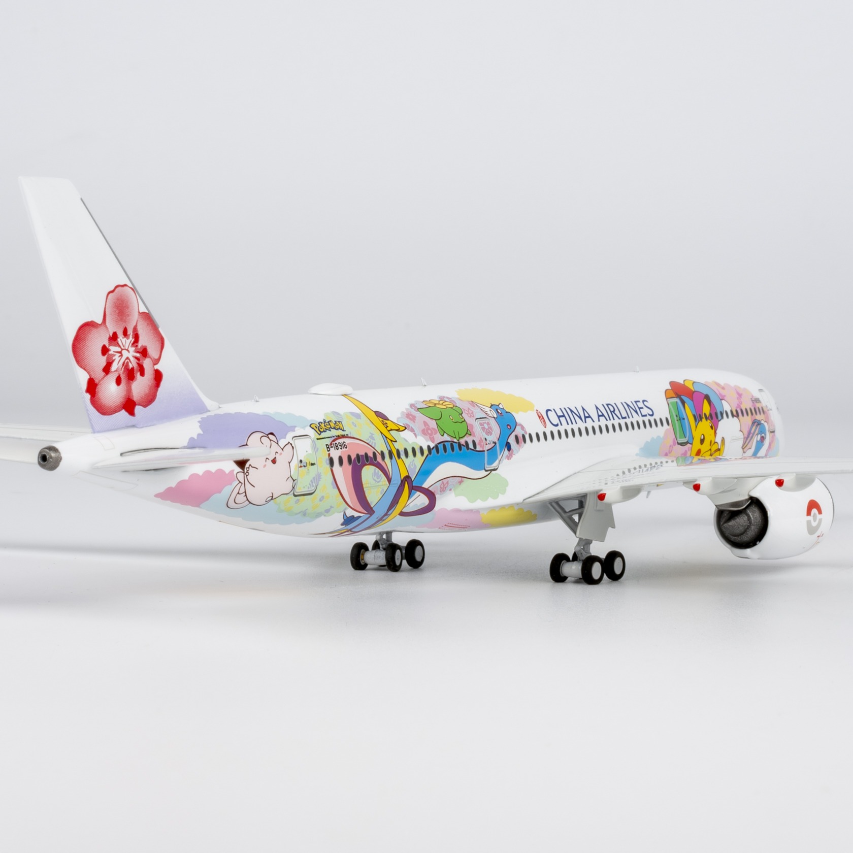 NG Models 1:400 China Airlines B-18916 Airbus A350-900