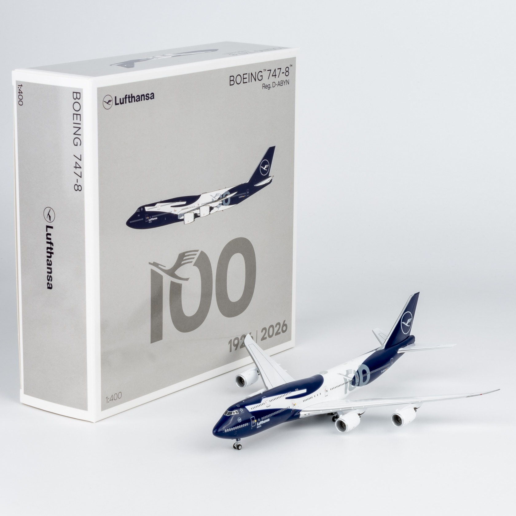 NG Models 1:400 Lufthansa D-ABYN Boeing 747-8