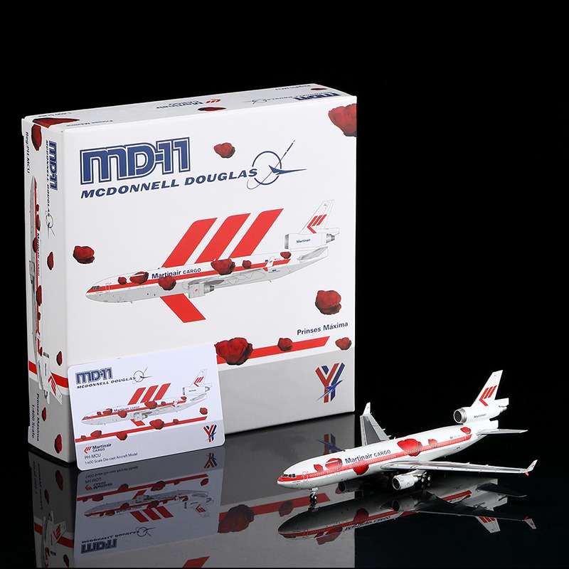 YY Wings 1:400 Martinair Cargo PH-MCU McDonnell Douglas MD-11F