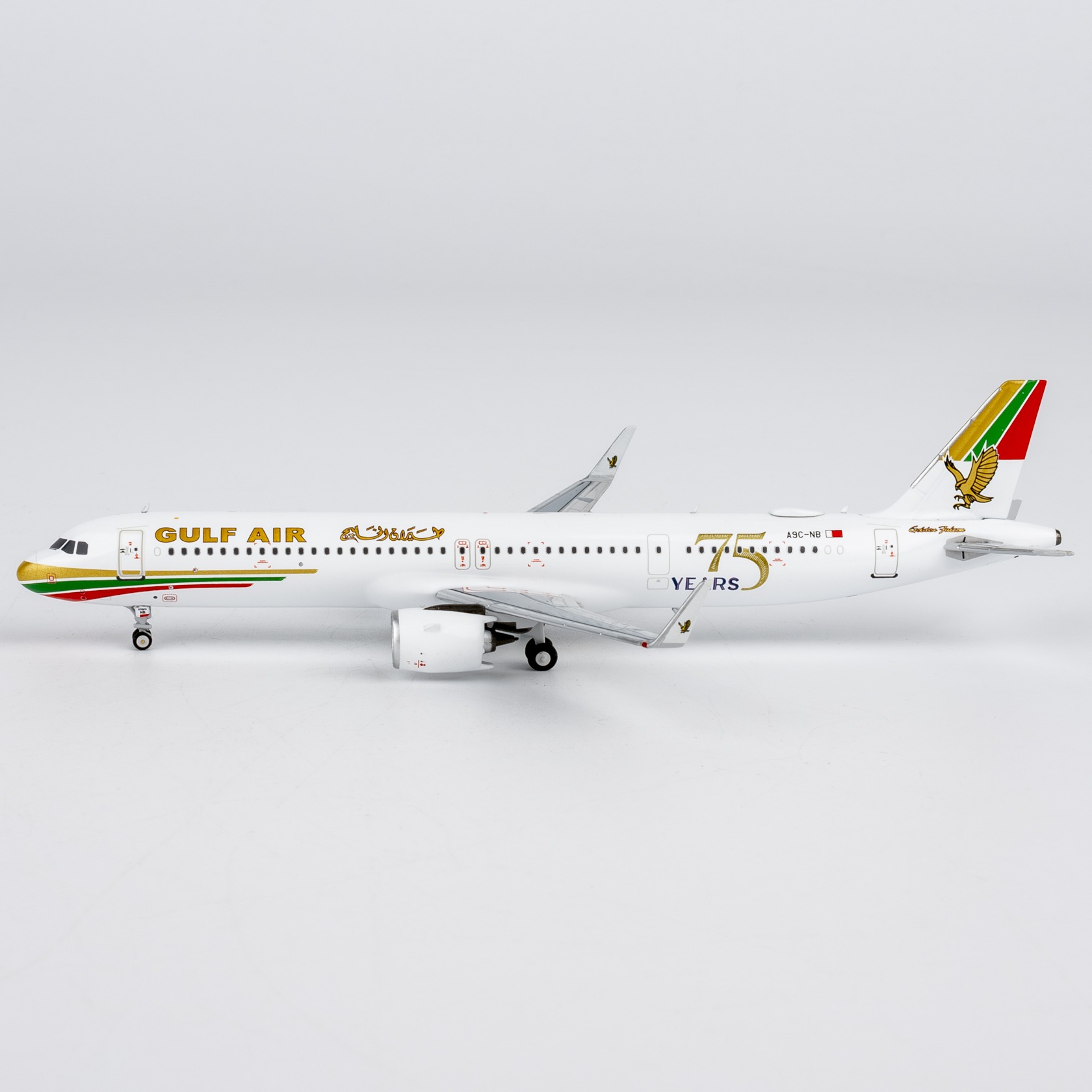 NG Models 1:400 Gulf Air A9C-NB Airbus A321-Neo - Image 2