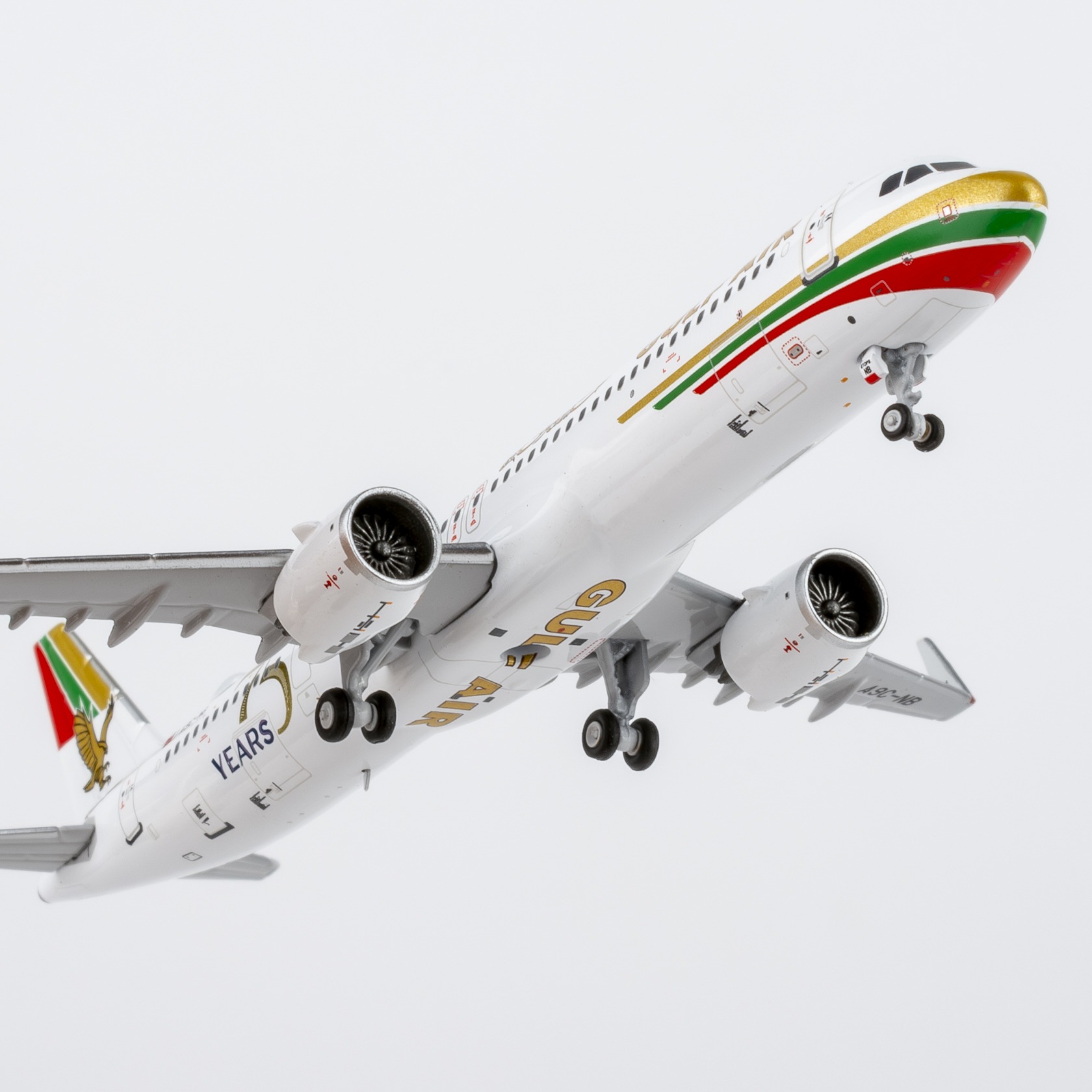 NG Models 1:400 Gulf Air A9C-NB Airbus A321-Neo - Image 7