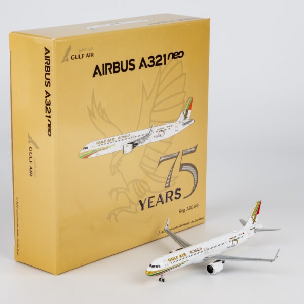 NG Models 1:400 Gulf Air A9C-NB Airbus A321-Neo