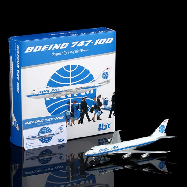 HX Models 1:400 Pan American World Airways N748PA Boeing 747-100