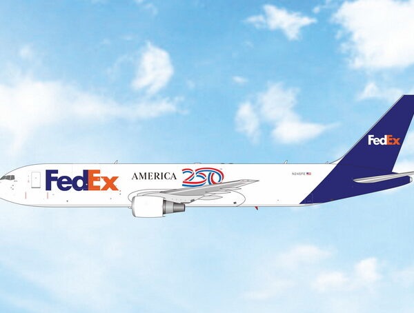 Phoenix 1:400 FedEx Federal Express N245FE Boeing 767-300F *** PRE-ORDER - DUE SEPTEMBER / OCTOBER 2026 ***