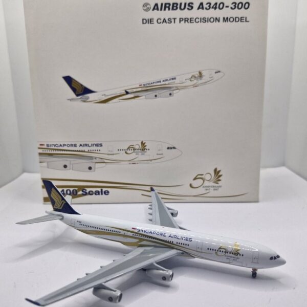 Gemini Jets 1:400 Singapore Airlines 9V-SJE Airbus A340-300