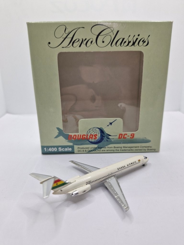 Aeroclassics 1:400 Ghana Airways 9G-ADT Douglas DC-9-51 - Image 2