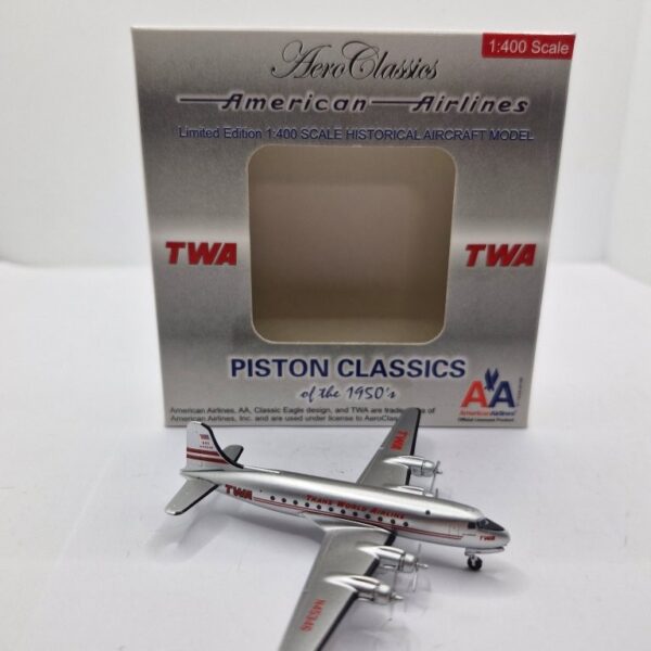 Aeroclassics 1:400 TWA Trans World Airlines N45346 Douglas DC-4