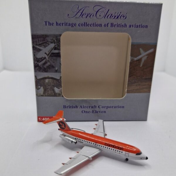 Aeroclassics 1:400 Cumbian Airways G-AVOF British Aircraft Corporation BAC 111-400