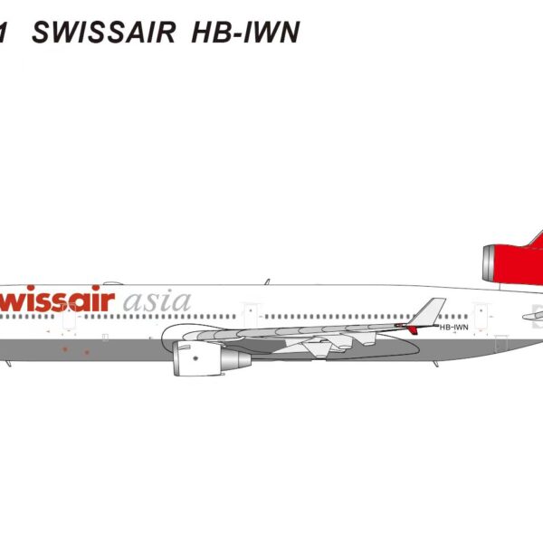 Panda Models 1:400 Swiss International Airlines HB-IWN McDonnell Douglas MD-11 *** PRE-ORDER DUE DATE UNKNOWN ***
