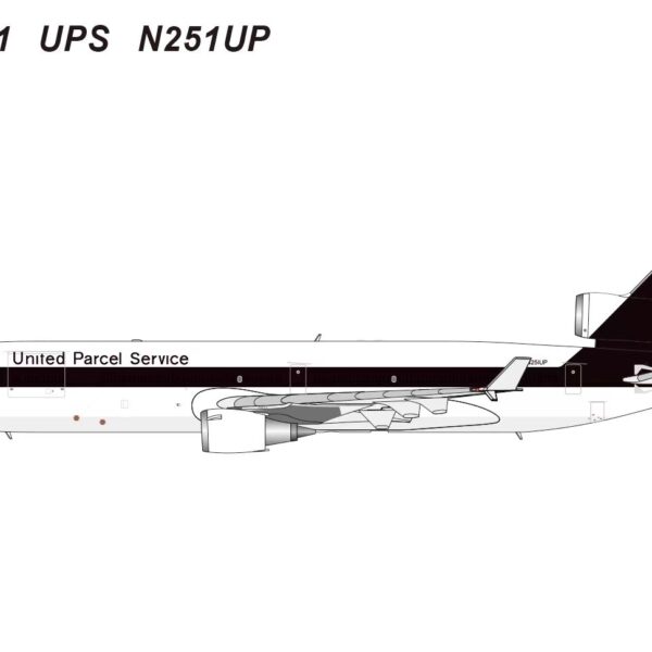 Panda Models 1:400 UPS United Parcel Service N251UP McDonnell Douglas MD-11F *** PRE-ORDER DUE DATE UNKNOWN ***