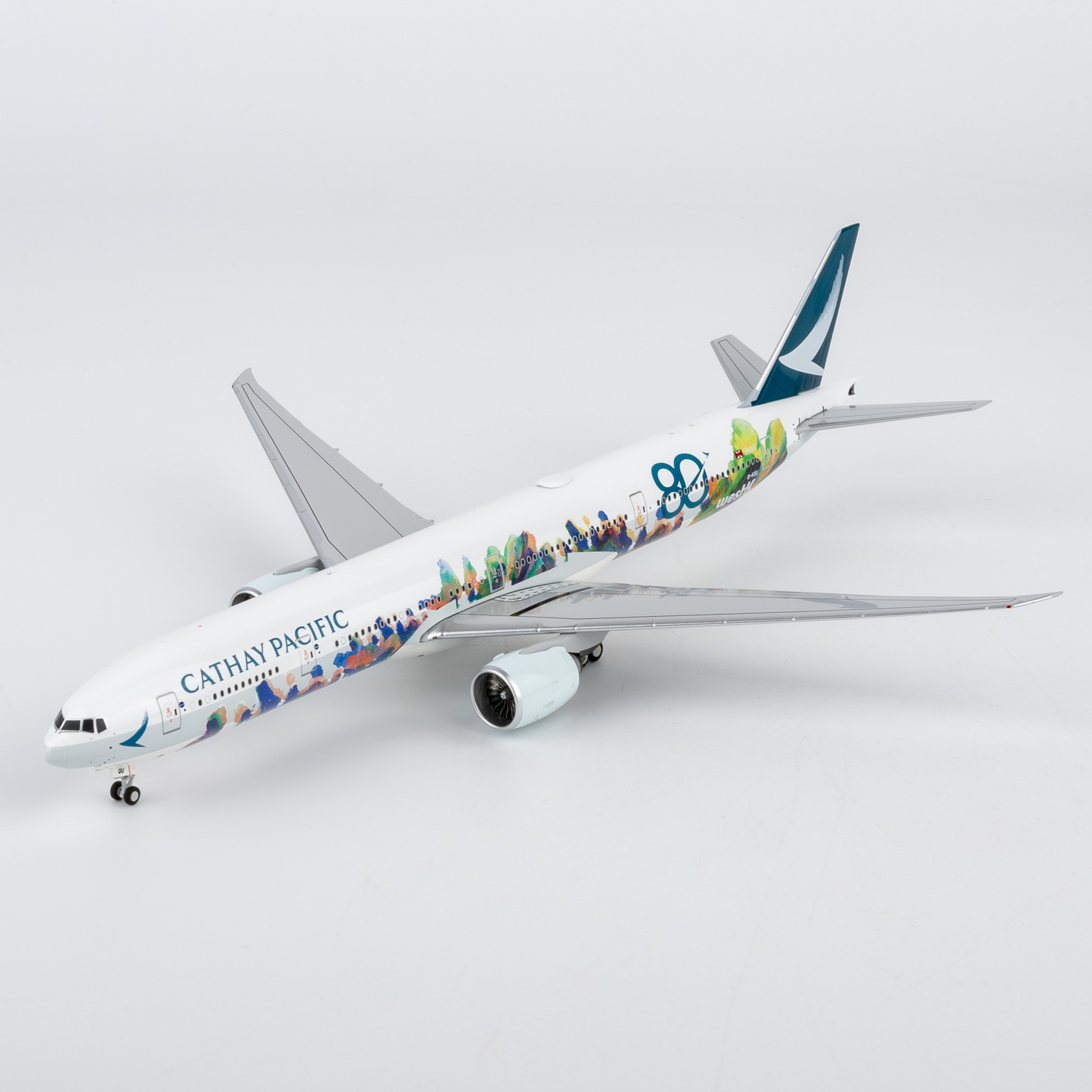 NG Models 1:400 Cathay Pacific Airways B-KQU Boeing 777-300 - Image 5