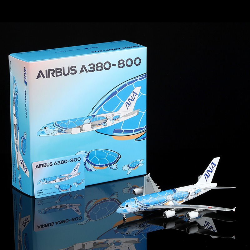 HX Models 1:400 ANA All Nippon Airways JA381A Airbus A380-800