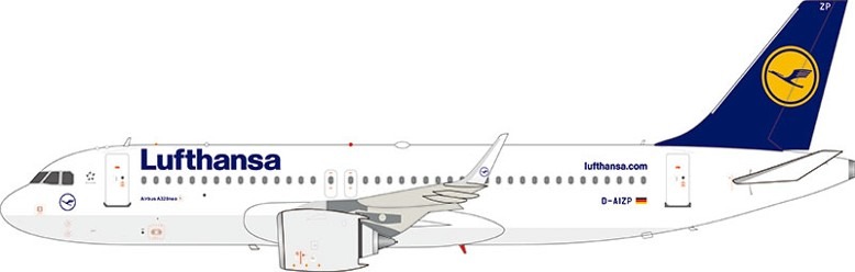 Aviation 400 1:400 Lufthansa D-AIZP Airbus A320-200 SL *** PRE-ORDER DUE DATE UNKNOWN ***