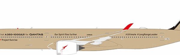 Aviation 400 1:400 Qantas Airways F-WULR Airbus A350-1000ULR *** PRE-ORDER DUE DATE UNKNOWN ***