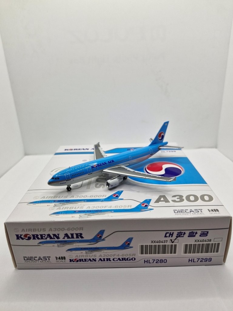 JC Wings 1:400 Korean Air HL7280 Airbus A300-600