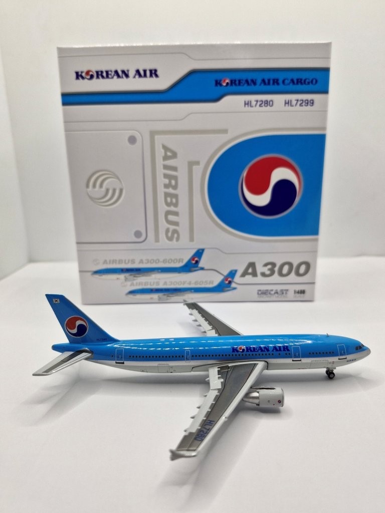 JC Wings 1:400 Korean Air HL7280 Airbus A300-600 - Image 2