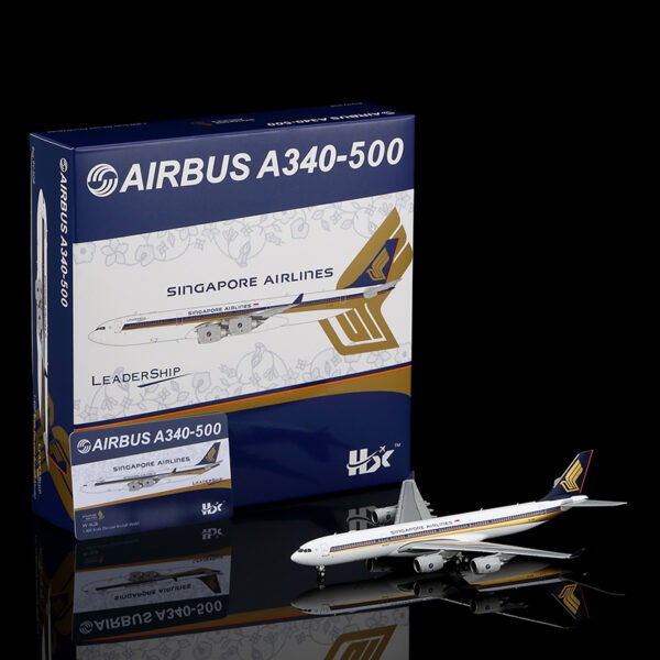 HX Models 1:400 Singapore Airlines 9V-SGB Airbus A340-500