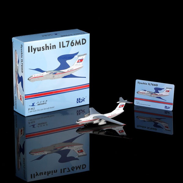 HX Models 1:400 Air Koryo P-912 Ilyushin IL-76