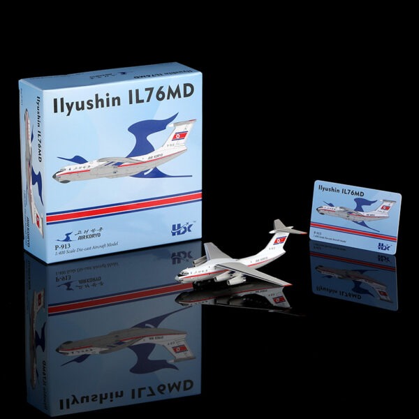 HX Models 1:400 Air Koryo P-913 Ilyushin IL-76