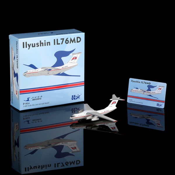 HX Models 1:400 Air Koryo P-914 Ilyushin IL-76