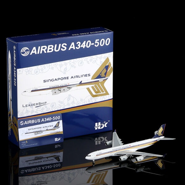 HX Models 1:400 Singapore Airlines 9V-SGA Airbus A340-500