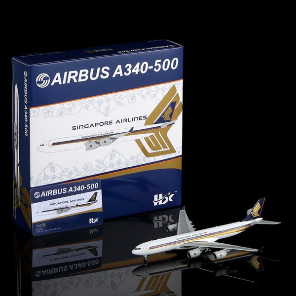 HX Models 1:400 Singapore Airlines 9V-SGC Airbus A340-500