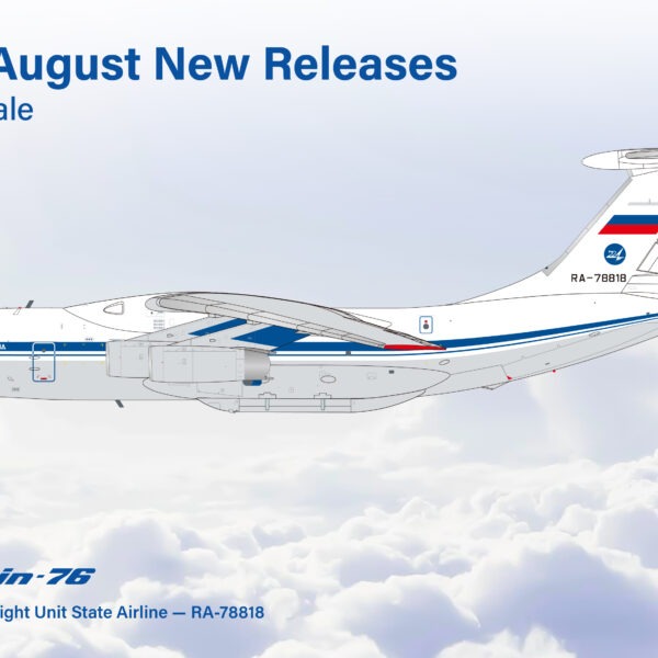 SQ Wings 1:200 Russia 224th Flight Unit RA-78818 Ilyushin IL-76 *** PRE-ORDER DUE SEPTEMBER/OCTOBER 2026 ***
