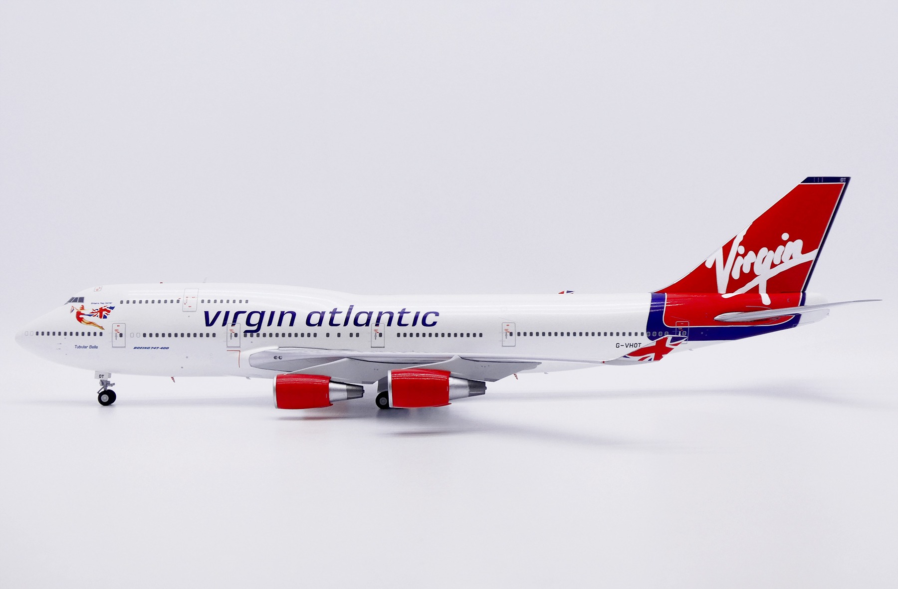 JC Wings 1:200 Virgin Atlantic Airways G-VHOT Boeing 747-400