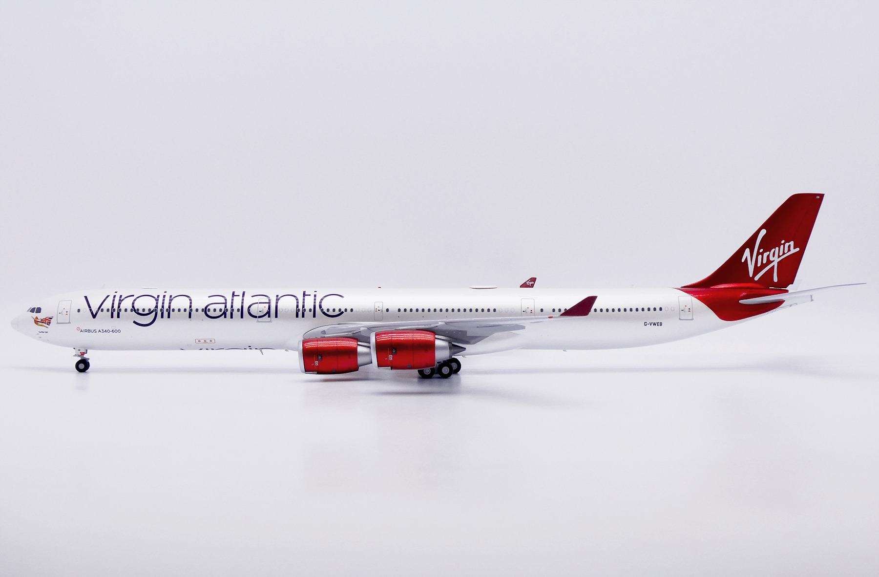 JC Wings 1:200 Virgin Atlantic Airways G-VWEB Airbus A340-600