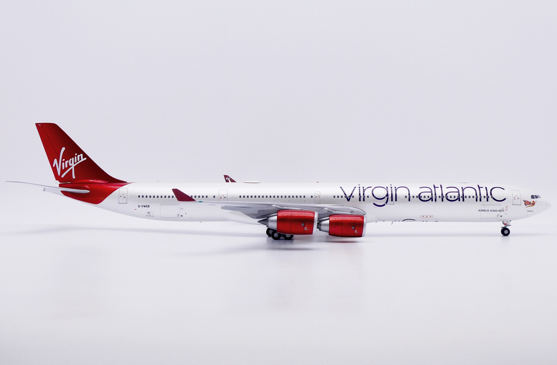 JC Wings 1:200 Virgin Atlantic Airways G-VWEB Airbus A340-600 - Image 2