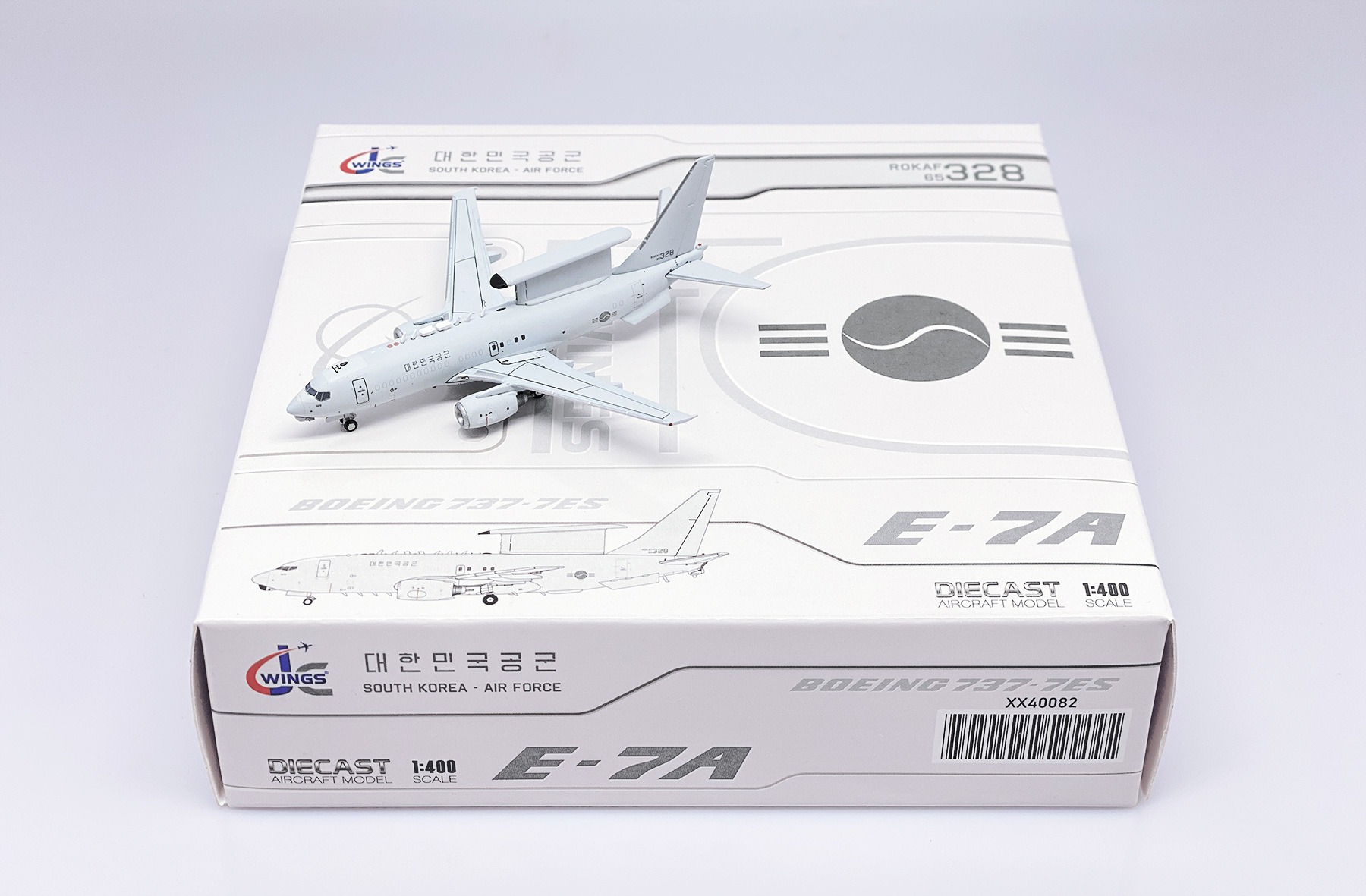JC Wings 1:400 South Korea Air Force 65-328 Boeing 737-700 / E-7A