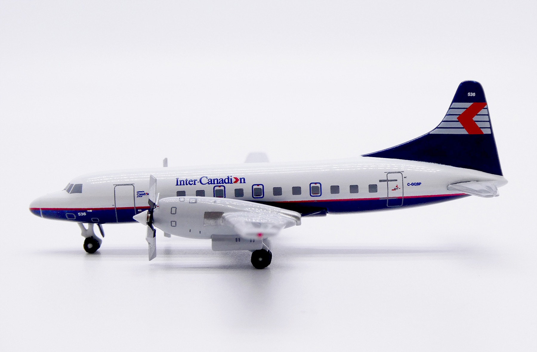 JC Wings 1:400 Inter Canadian Airlines C-GQBP Convair CV-580