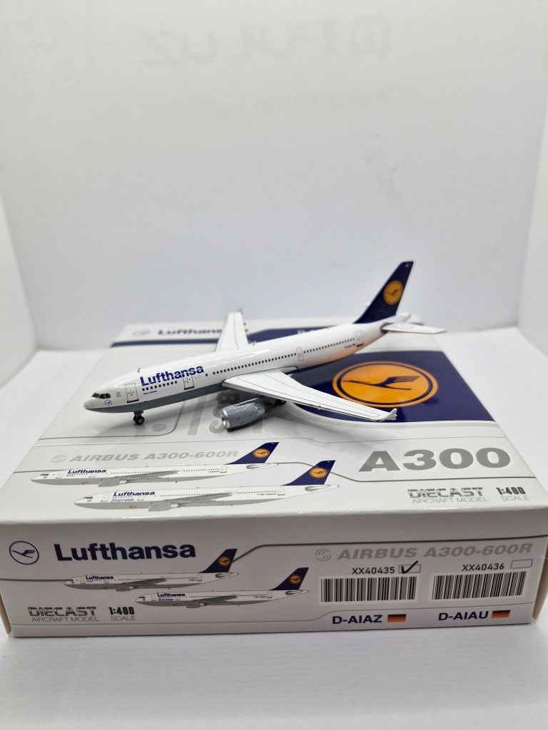 JC Wings 1:400 Lufthansa D-AIAZ Airbus A300-600