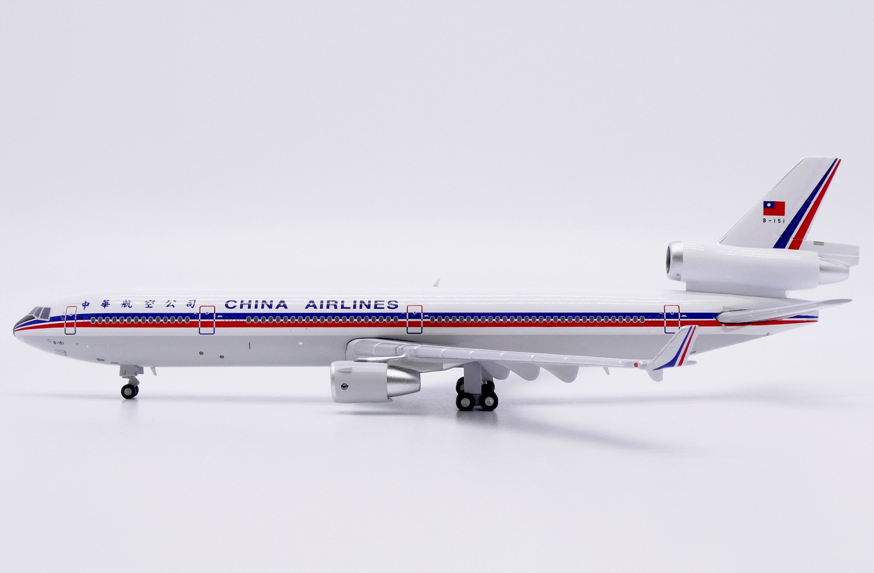 JC Wings 1:400 China Airlines B-151 McDonnell Douglas MD-11