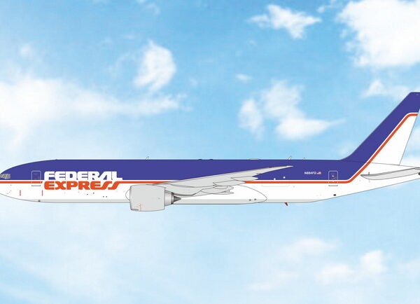 Phoenix 1:400 FedEx Federal Express N884FD Boeing 777-200F *** PRE-ORDER - DUE DECEMBER 26 / JANUARY 2027 ***